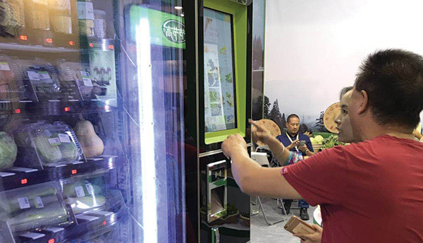 社區(qū)生鮮、水果、大屏幕無人智能售貨機(jī)的市場怎么樣？